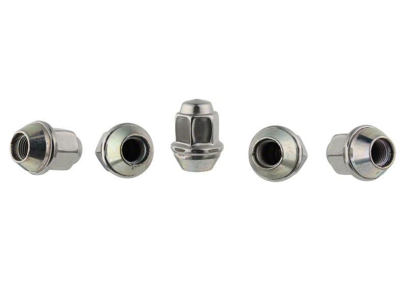 Ford Mustang Lug Nut Kit - Ford Racing - Steel Lug Nut w/Polished Stainless Steel Cap, Conical Seat - 60 Degree, 13/16 in. Hex - `64-`14